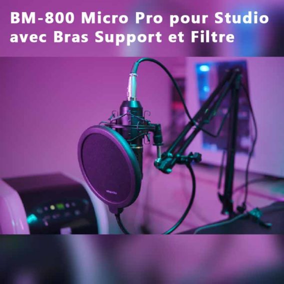 à vendre micro-pour-de-studio-denregistrement-BM-800-en-vente